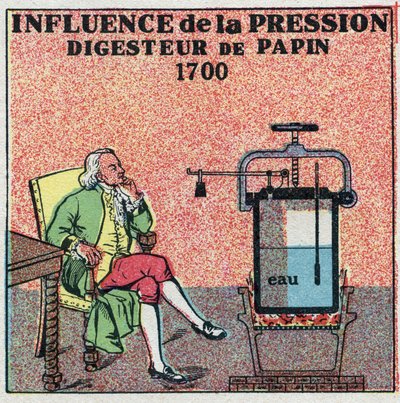 Cambiamenti di stato: influenza della pressione. La variazione del punto di ebollizione è evidente per pressioni superiori all