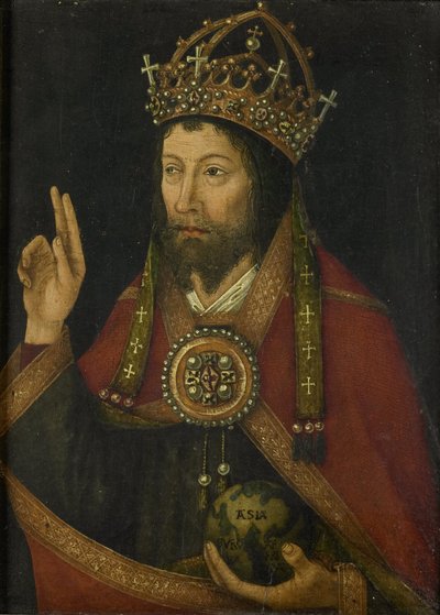 Cristo come Salvator Mundi da Anonymous Anonymous