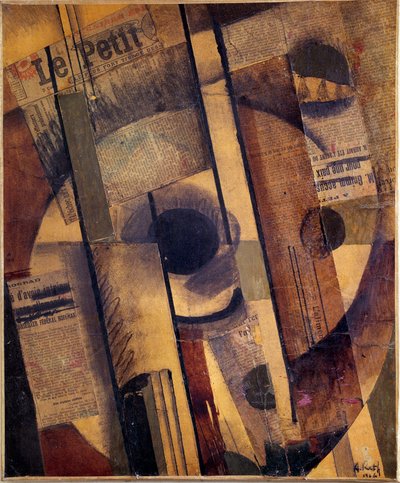 Composizione al Petity Journal Realizzata da Alfred Alfred (1884-1966) 1946 Collezione privata da Anonymous Anonymous