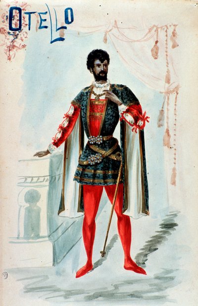 Costume per Otello nell