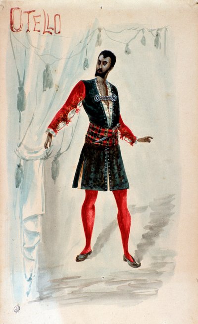 Costume per Otello nell