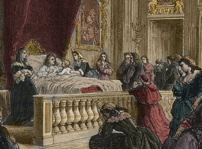 Morte di Luigi XIV a Versailles, 1 settembre da Anonymous Anonymous