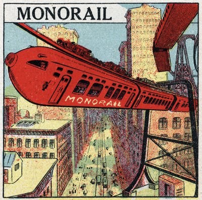 Ferrovie elettriche: progetto per un monorotaia che circola in una città da Anonymous Anonymous
