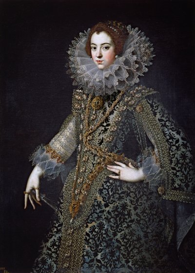 Ritratto di Elisabetta di Francia (1602-1644), regina consorte di Spagna da Anonymous Anonymous