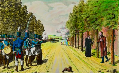 Esecuzione del Duca di Enghien (Louis Antoine de Bourbon Condé) da Anonymous Anonymous