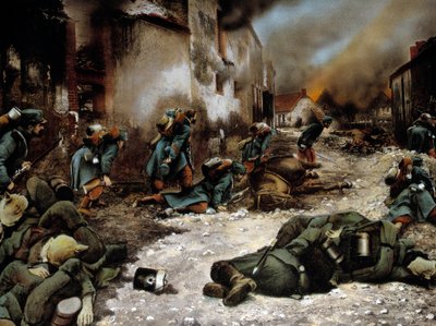 Prima Guerra Mondiale: Battaglia a Chatillon sur Morin nel settembre 1914 da Anonymous Anonymous