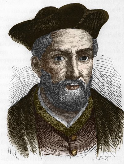 François Rabelais (1495 - 1553), scrittore francese. da Anonymous Anonymous