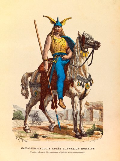 Cavaliere gallico dopo l