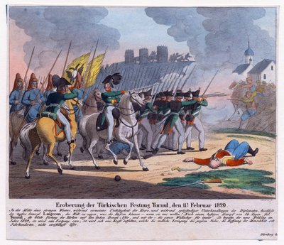 Guerra russo-turca del 1828-1829 - La caduta della fortezza di Turnu (Drobeta Turnu Severin, Romania) l