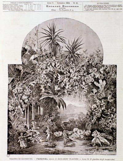 Illustrazione per Parsifal di Wagner da Anonymous Anonymous