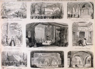 Illustrazioni per Don Carlo, opera di Giuseppe Verdi da Anonymous Anonymous