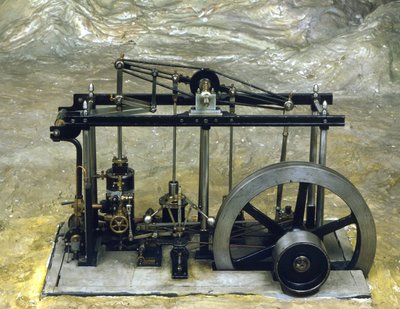 Macchina a vapore di James Watt, Museo della Scienza e della Tecnologia, Milano. da Anonymous Anonymous