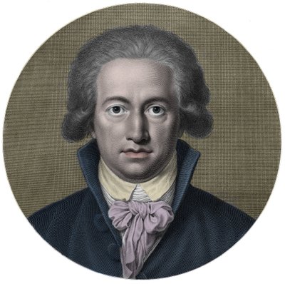 Johann Wolfgang von Goethe (1749-1832). Scrittore tedesco. Incisione XIX sec. - Ritratto di Johann Wolfgang Goethe (1749 - 1832), scrittore tedesco da Anonymous Anonymous