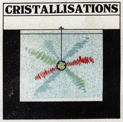 Proiezione della luce: cristallizzazione. Illustrazione anonima del 1925. Collezione privata. da Anonymous Anonymous