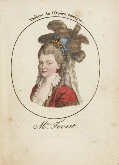 Madame Justine Favart da Anonymous Anonymous