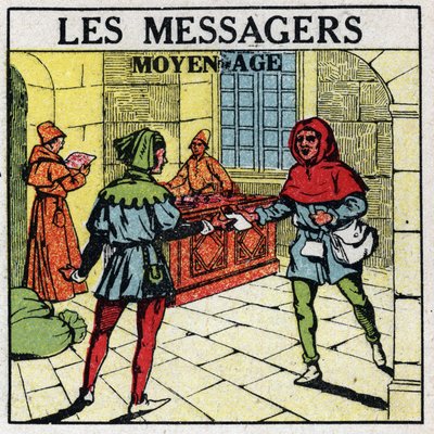 Posta: messaggeri nel Medioevo da Anonymous Anonymous