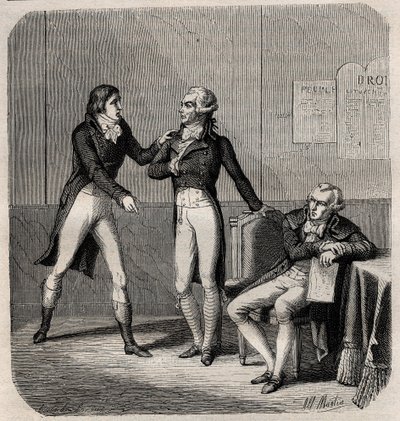 Maximilien Robespierre - Louis de Saint Just (Saint-Just) da Anonymous Anonymous