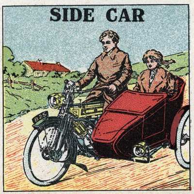 Trazione meccanica: sidecar motociclistico da Anonymous Anonymous