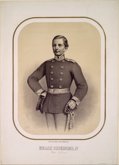 Milan I (1854-1901), Re di Serbia da Anonymous Anonymous