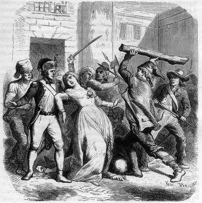 Assassinio della Principessa de Lamballe da Anonymous Anonymous