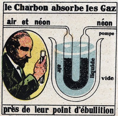 Nuove proprietà dei gas: metodo di James Dewar (1842-1923) per isolare i gas l
