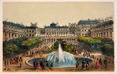 Parigi 1874: Giardini del Palazzo Reale da Anonymous Anonymous