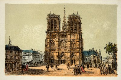 Parigi 1874: Notre Dame, Collezione privata da Anonymous Anonymous