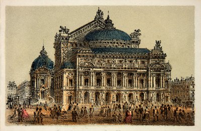 Parigi 1874: La nuova Opera (Opera Garnier) da Anonymous Anonymous