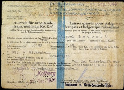 Passaporto della Seconda Guerra Mondiale, 