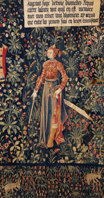 Pentesilea, regina delle Amazzoni, inizio XVI secolo (arazzo) da Anonymous Anonymous