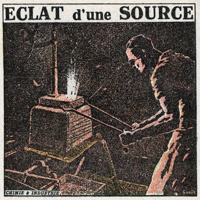 Fotometria: splendore di una sorgente. Illustrazione anonima del 1925. Collezione privata. da Anonymous Anonymous