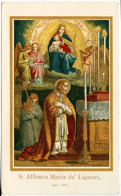 Immagine pia: Alfonso Maria de Liguori da Anonymous Anonymous