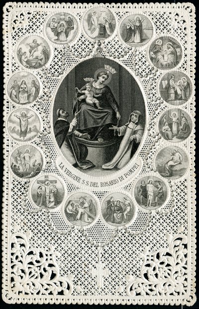Immagine pia: Madonna del Rosario di Pompei da Anonymous Anonymous