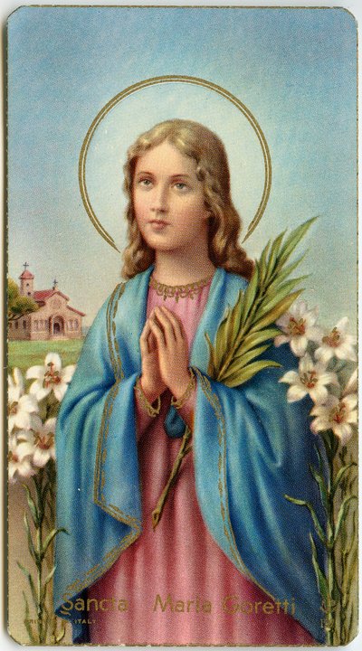 Immagine pia: Maria Goretti vergine-martire italiana da Anonymous Anonymous