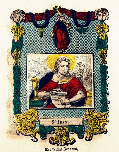 Immagine pia: San Giovanni. Incisione del XIX secolo da Anonymous Anonymous