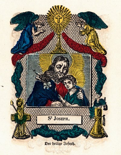 Immagine pia: San Giuseppe da Anonymous Anonymous
