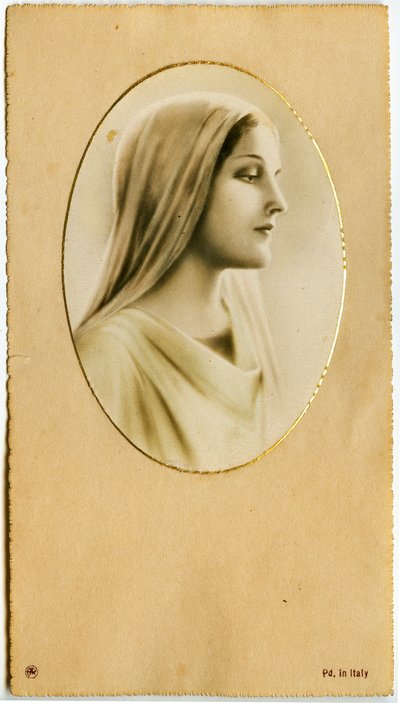 Immagine pia: La Vergine Maria da Anonymous Anonymous