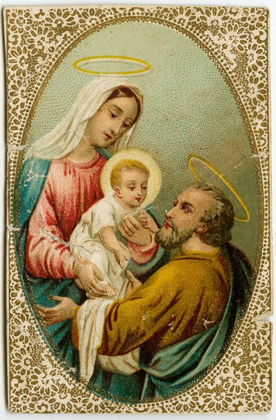 Immagine pia: La Sacra Famiglia da Anonymous Anonymous