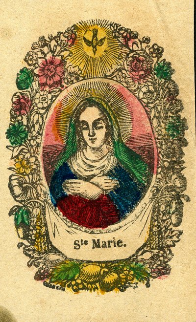 Immagine pia: La Vergine Maria da Anonymous Anonymous
