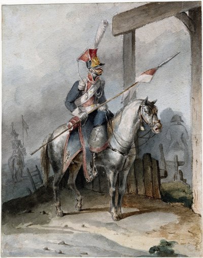 Chevauleger polacco della Guardia Imperiale Francese da Anonymous Anonymous