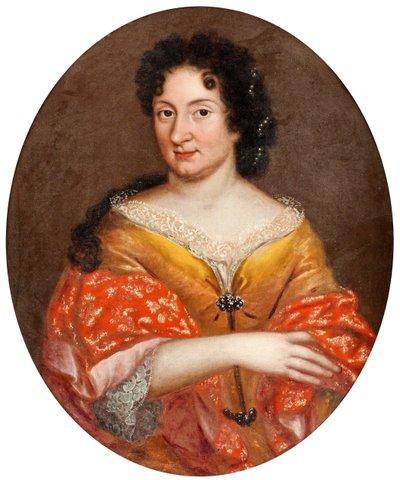 Ritratto di Anna Mons, amante dello zar Pietro I da Anonymous Anonymous