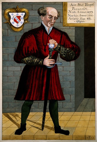 Ritratto di Philippus Aureolus Paracelsus da Anonymous Anonymous