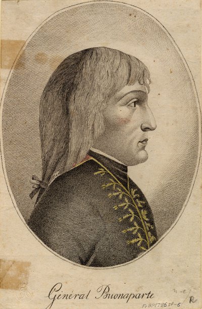 Ritratto del Generale Napoleone Bonaparte da Anonymous Anonymous