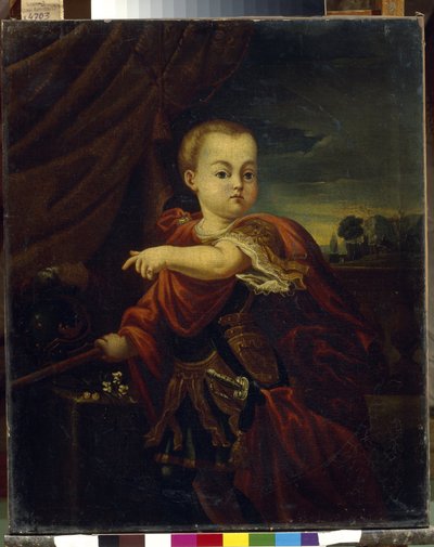 Ritratto dello zar di Russia Ivan VI Antonovich da Anonymous Anonymous