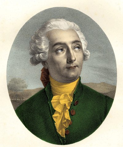 Ritratto di Antoine Laurent de Lavoisier (1743-1794) da Anonymous Anonymous