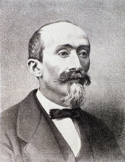 Ritratto di Antonio Cagnoni, compositore italiano. Collezione privata milanese da Anonymous Anonymous
