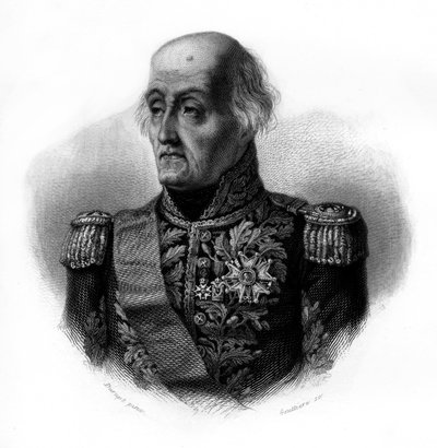 Ritratto di Bon-Adrien Jeannot de Moncey (o Jannot de Moncey) da Anonymous Anonymous