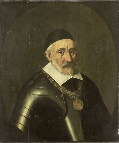 Ritratto del capitano Charles de Heraugières da Anonymous Anonymous