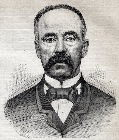 Ritratto di Charles Moore (1820-1905), botanico britannico di origine scozzese. da Anonymous Anonymous