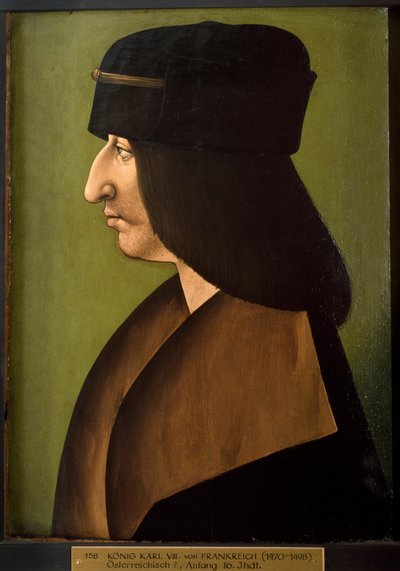 Ritratto di Carlo VIII di Francia da Anonymous Anonymous